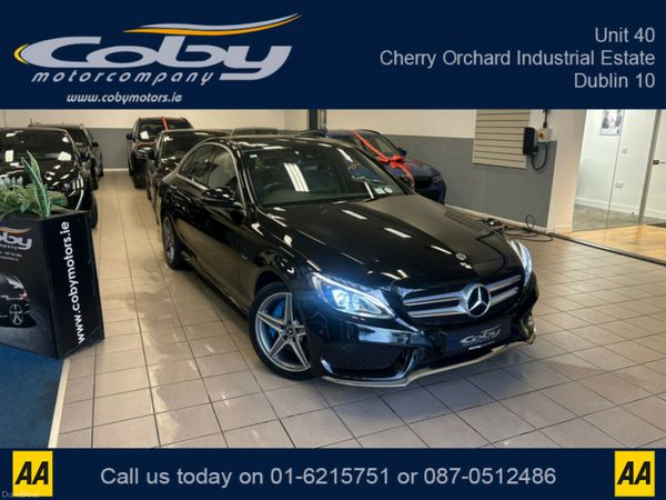 Mercedes-Benz C-Class Saloon, Petrol Plug-in Hybrid, 2017, Black