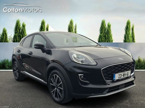 Ford Puma MPV, Petrol Hybrid, 2022, Black