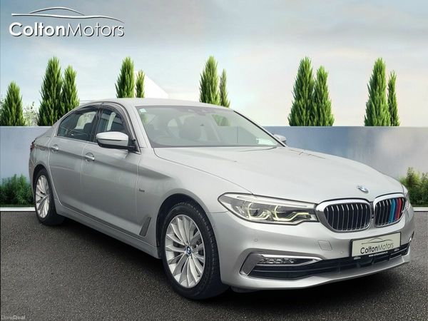 BMW 5-Series Saloon, Diesel, 2017, Silver
