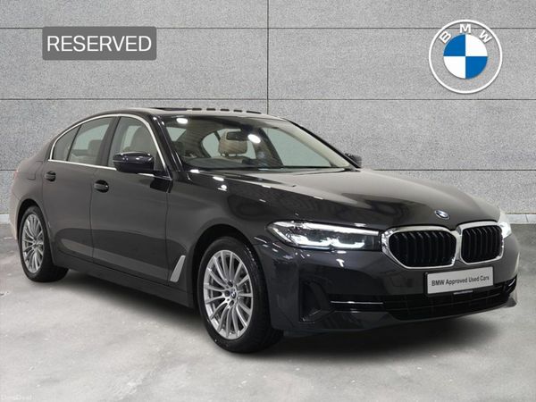 BMW 5-Series Saloon, Diesel Hybrid, 2023, Grey