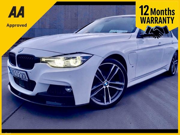 BMW 3-Series Saloon, Petrol Plug-in Hybrid, 2018, White