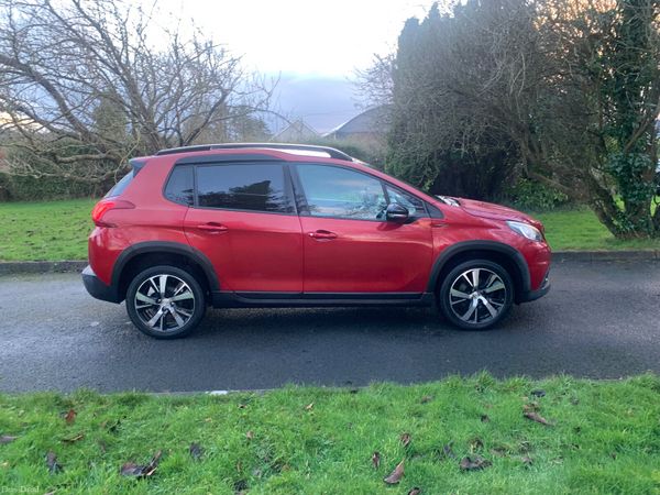 Peugeot 2008 Estate, Diesel, 2017, Red