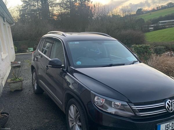 Volkswagen Tiguan SUV, Diesel, 2015, Black