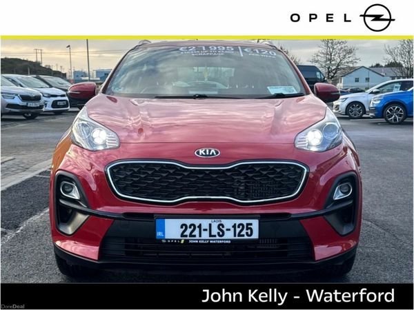 Kia Sportage SUV, Diesel, 2022, Red