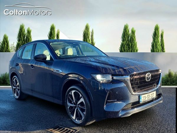 Mazda CX-60 SUV, Petrol Plug-in Hybrid, 2023, Blue