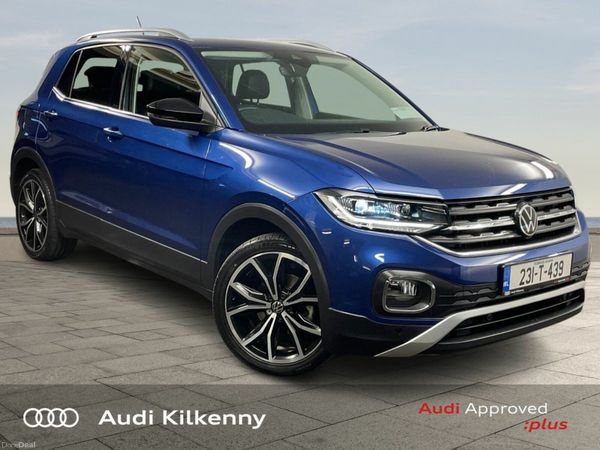 Volkswagen T-Cross Estate, Petrol, 2023, Blue