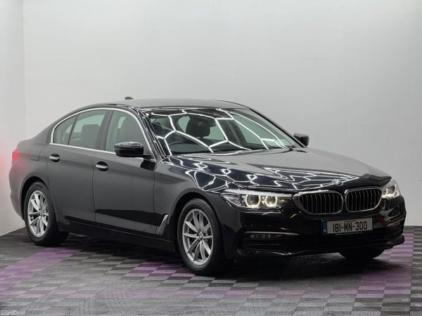 BMW 5-Series Saloon, Diesel, 2018, Black