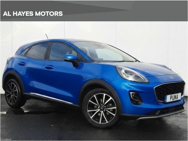 Ford Puma MPV, Petrol Hybrid, 2023, Blue