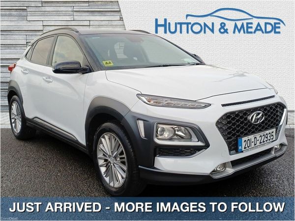 Hyundai KONA SUV, Petrol, 2020, White