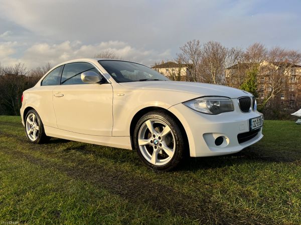BMW 1-Series Coupe, Diesel, 2013, White