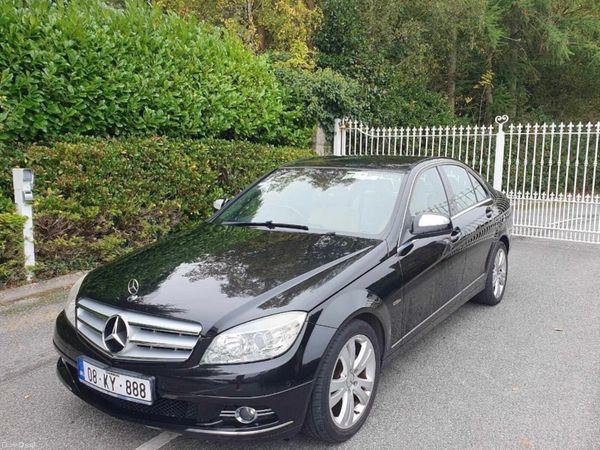Mercedes-Benz C-Class Saloon, Petrol, 2008, Black
