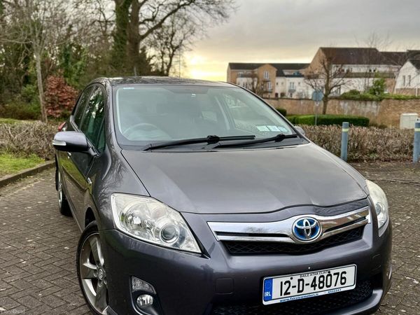 Toyota Auris Hatchback, Petrol Hybrid, 2012, Grey