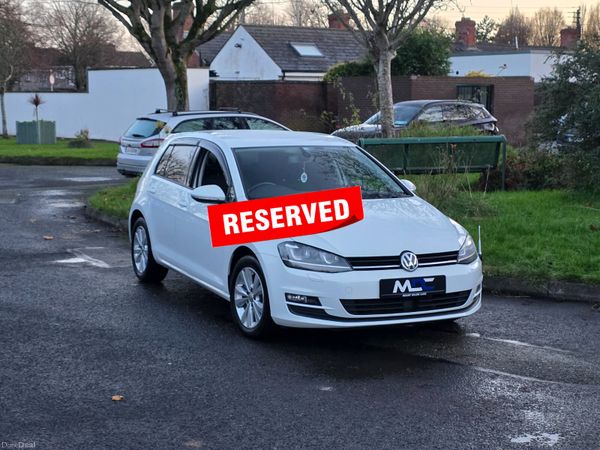 Volkswagen Golf Hatchback, Petrol, 2014, White