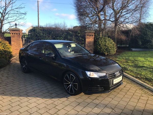 Audi A4 Saloon, Diesel, 2017, Black