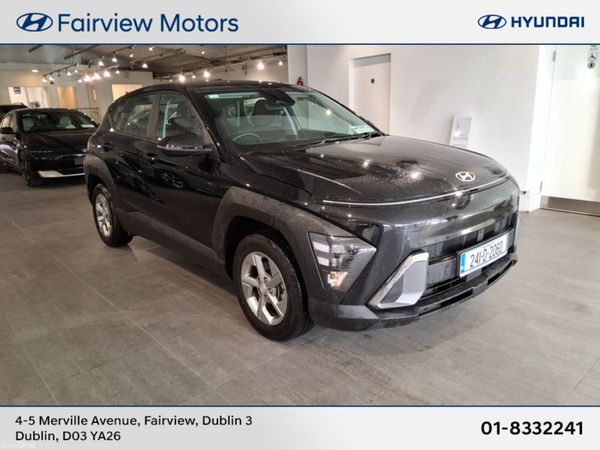 Hyundai KONA SUV, Petrol Hybrid, 2024, Black