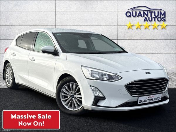 Ford Focus Hatchback, Diesel, 2019, White