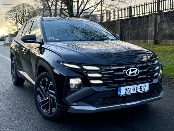 Hyundai Tucson SUV, Petrol Plug-in Hybrid, 2025, Black