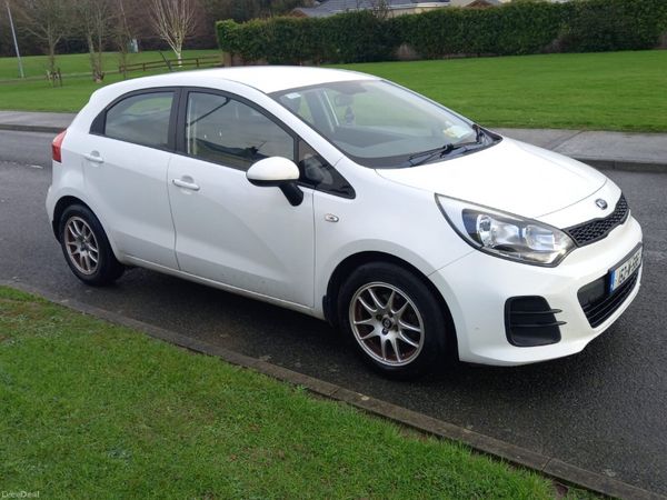 Kia Rio Hatchback, Petrol, 2015, White