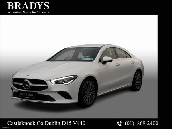 Mercedes-Benz CLA Saloon, Diesel, 2020, White