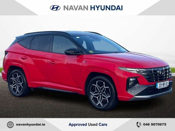 Hyundai Tucson SUV, Petrol Plug-in Hybrid, 2023, Red