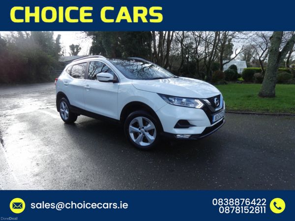 Nissan Qashqai MPV, Petrol, 2018, White