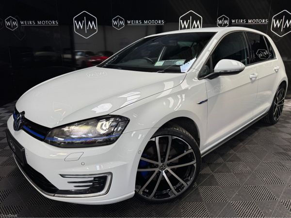 Volkswagen Golf Hatchback, Petrol Plug-in Hybrid, 2015, White