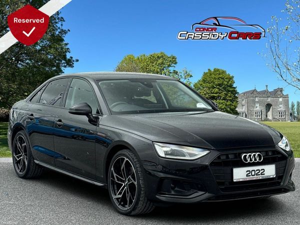 Audi A4 Saloon, Diesel, 2022, Black