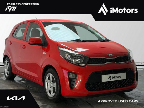 Kia Picanto MPV, Petrol, 2017, Red
