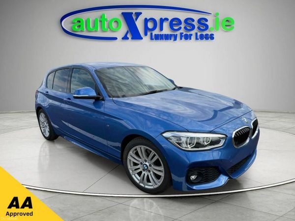 BMW 1-Series Hatchback, Diesel, 2017, Blue
