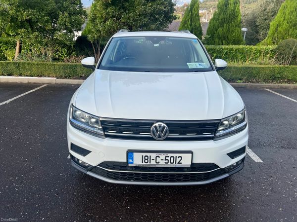 Volkswagen Tiguan SUV, Diesel, 2018, White