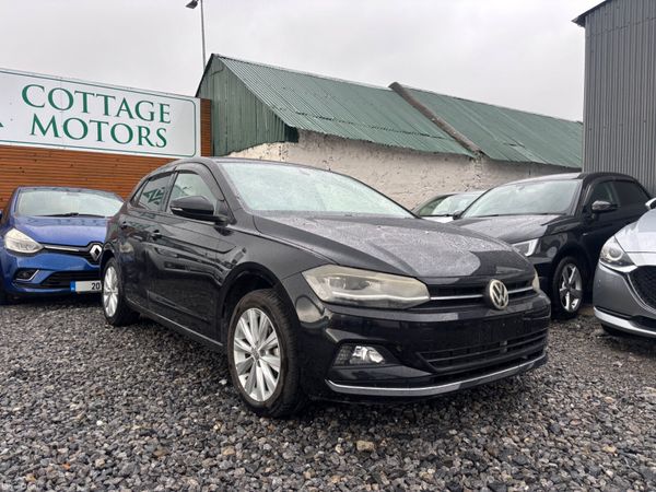 Volkswagen Polo Hatchback, Petrol, 2018, Black
