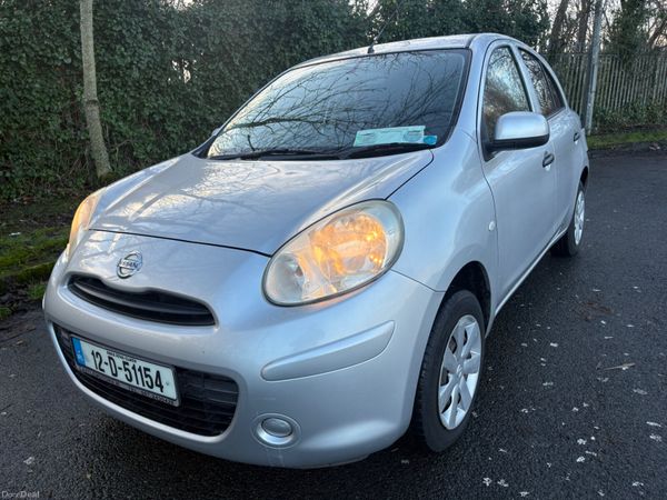 Nissan March Hatchback, Petrol, 2012, Silver