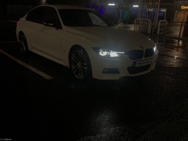 BMW 3-Series Saloon, Petrol Plug-in Hybrid, 2017, White