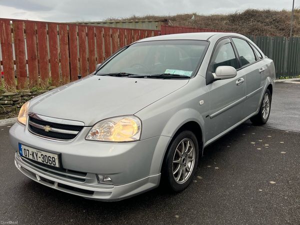 Chevrolet Lacetti Saloon, Petrol, 2007, Silver