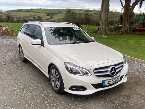 Mercedes-Benz E-Class Estate, Diesel Hybrid, 2014, White