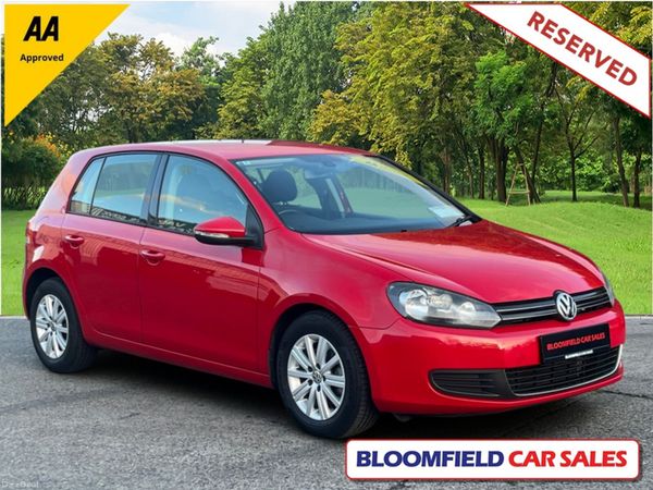 Volkswagen Golf Hatchback, Petrol, 2012, Red