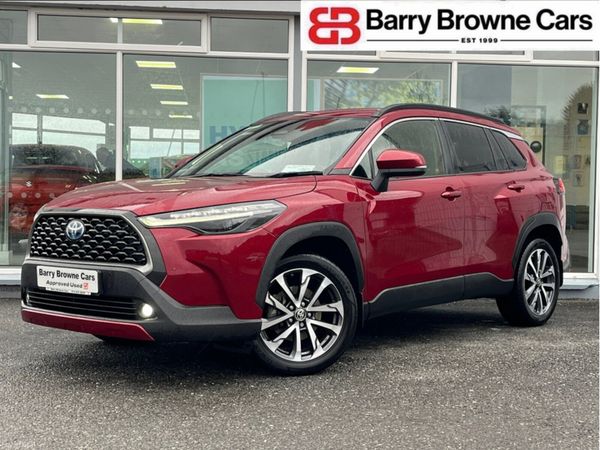 Toyota Corolla SUV, Petrol Hybrid, 2024, Red