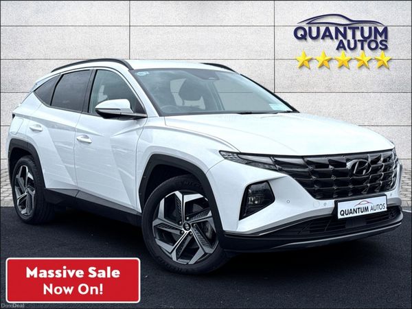 Hyundai Tucson SUV, Petrol Plug-in Hybrid, 2024, White
