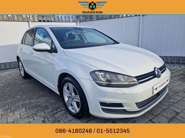 Volkswagen Golf Hatchback, Petrol, 2013, White