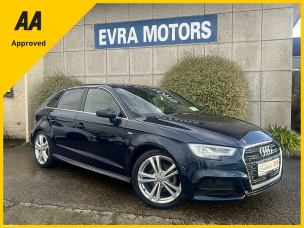 Audi A3 Hatchback, Petrol, 2018, Blue