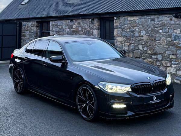 BMW 5-Series Saloon, Diesel, 2018, Black