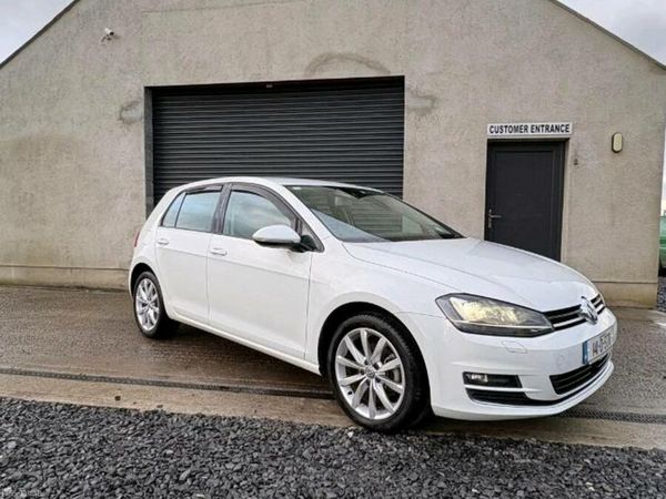 Volkswagen Golf Hatchback, Petrol, 2014, White