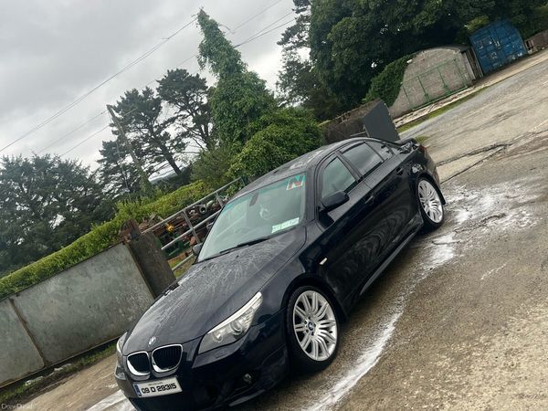 BMW 5-Series Saloon, Diesel, 2009, Black