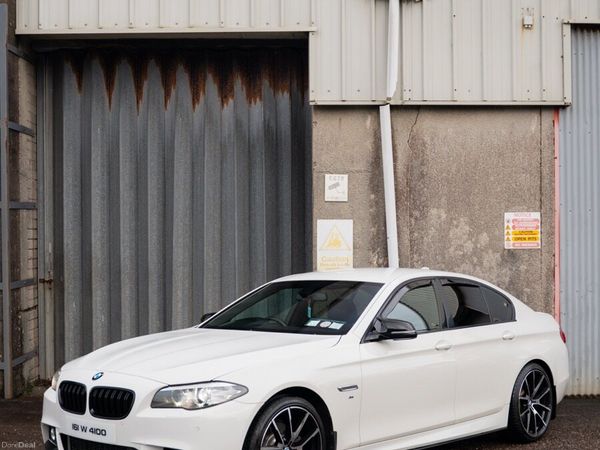 BMW 5-Series Saloon, Diesel, 2016, White