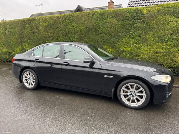 BMW 5-Series Saloon, Diesel, 2014, Black