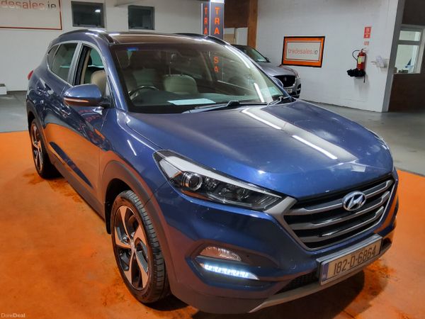Hyundai Tucson SUV, Diesel, 2018, Blue