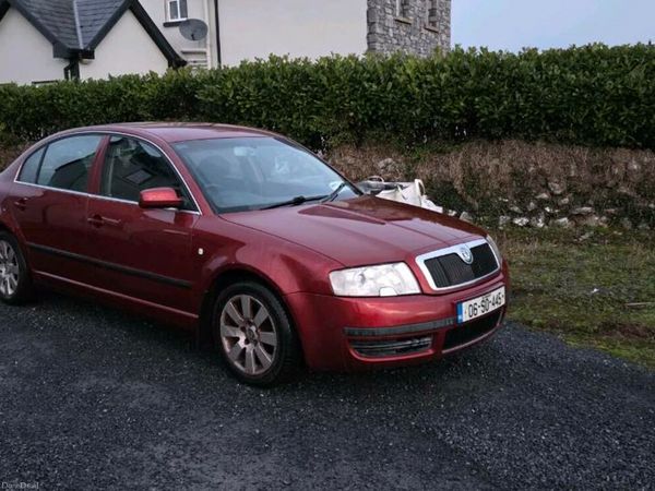 Skoda Superb Saloon, Diesel, 2006, Red