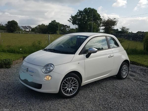 Fiat 500 Hatchback, Petrol, 2014, White