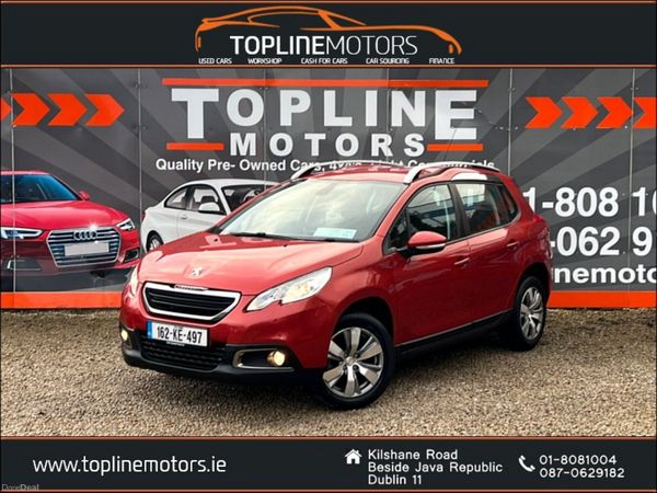 Peugeot 2008 SUV, Diesel, 2016, Red