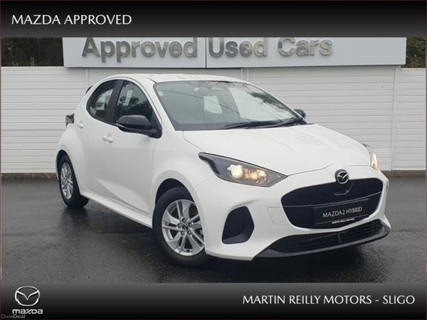 Mazda Mazda2 Hatchback, Petrol Hybrid, 2026, White